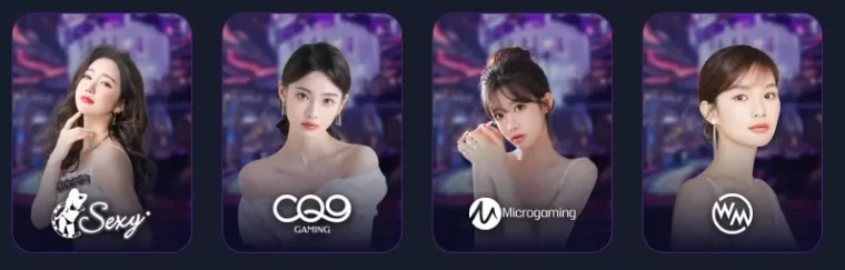 TOTOOWIN live casino games on mobile screen via app